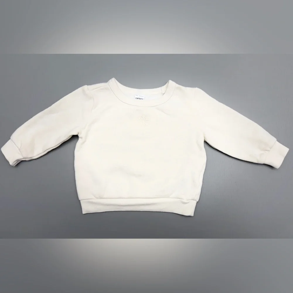 Carter's Soft Cream Sweatshirt for Kids